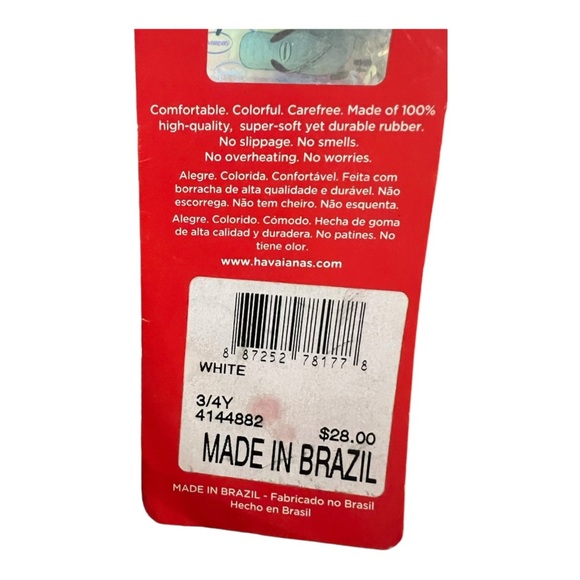 Havaianas Girl's Freedom My Little Pony Sandals unicorn sling back flip flop BWT - Picture 6 of 7